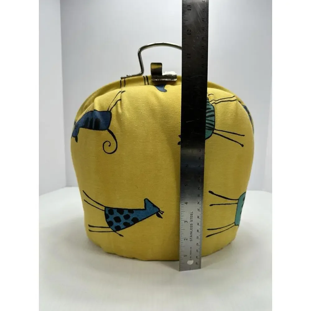 Vintage Clamshell Knitting Sewing Bag Purse Metal‎ Frame Storage Container?
